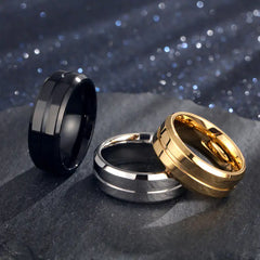 Lustrous Electroplating Ring