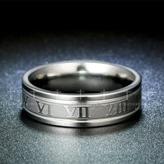 Roman Numerals Ring